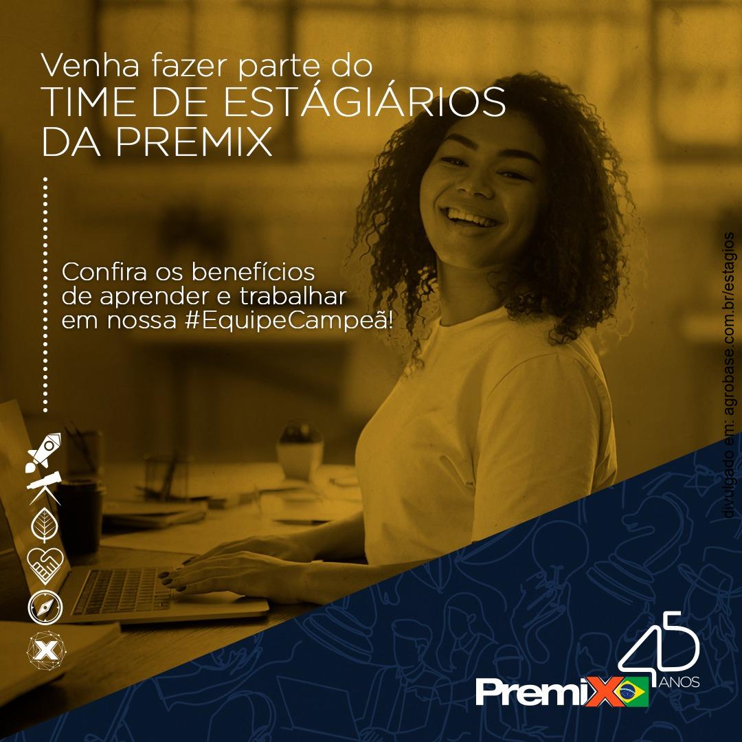 Time de estagiários da Premix