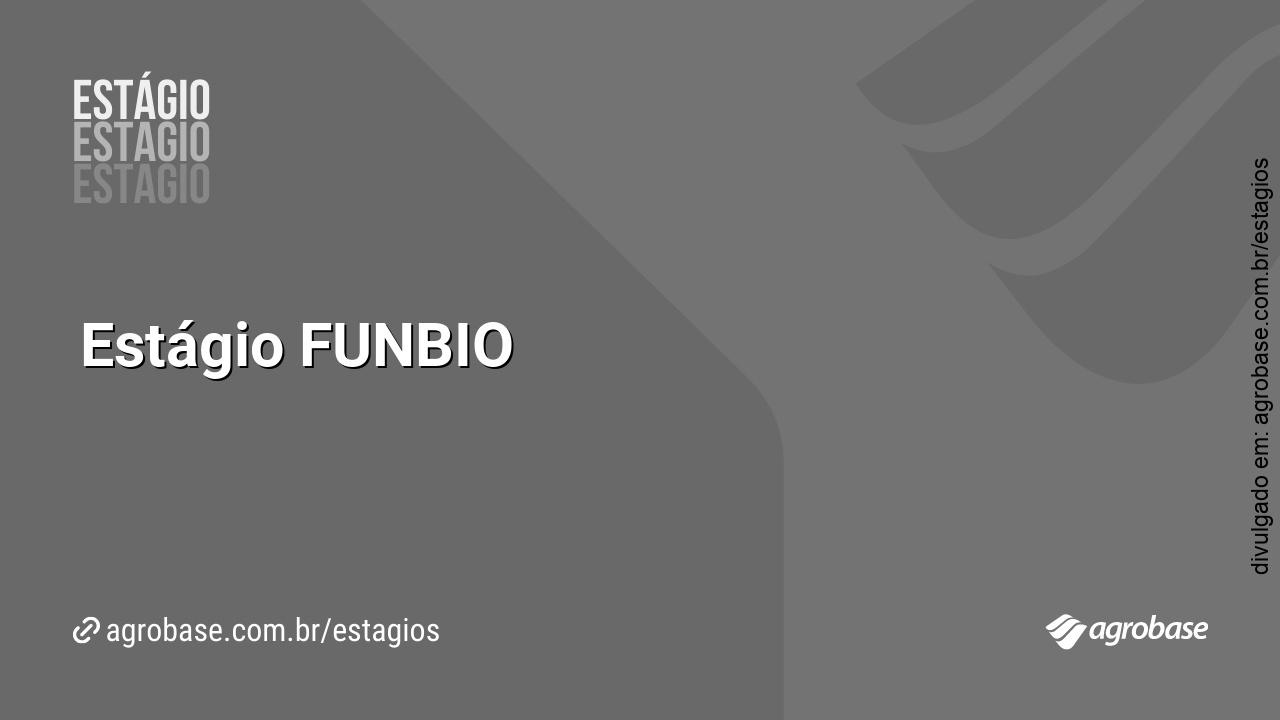 Estágio FUNBIO