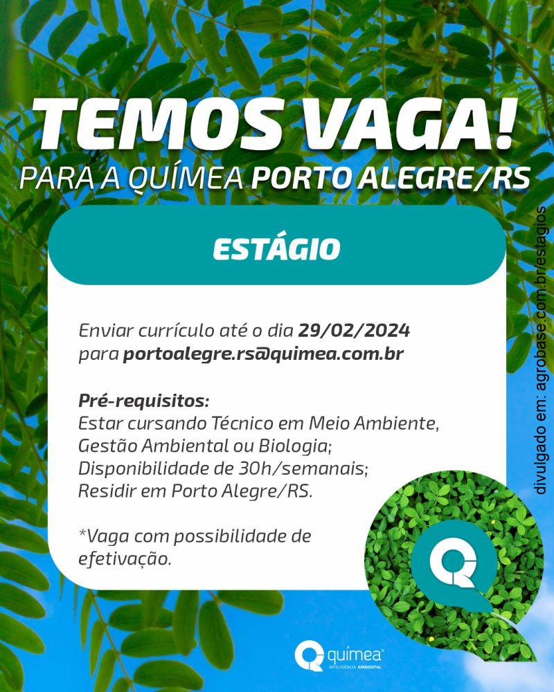 Estágio em consultoria ambiental – Porto Alegre/RS