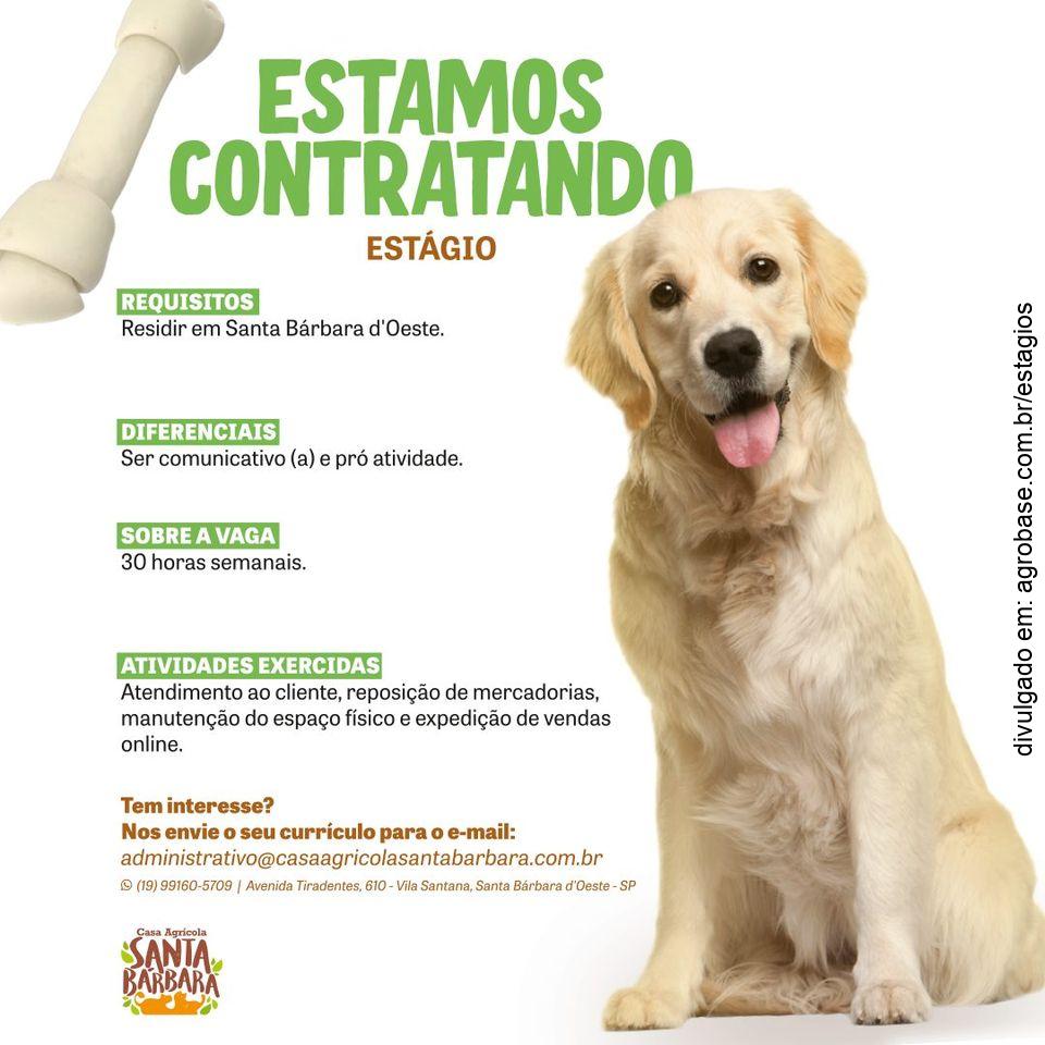 Estágio Casa Agrícola – Santa Bárbara d’Oeste/SP