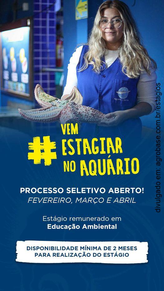 Estágio remunerado educação ambiental – Ubatuba/SP