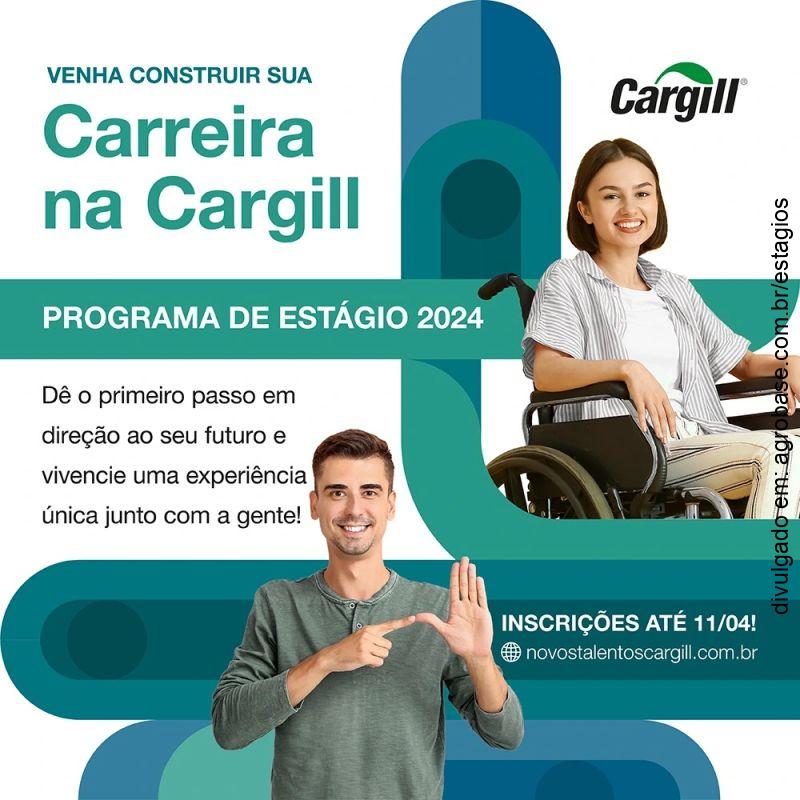 Programa de estágio Cargill 2024