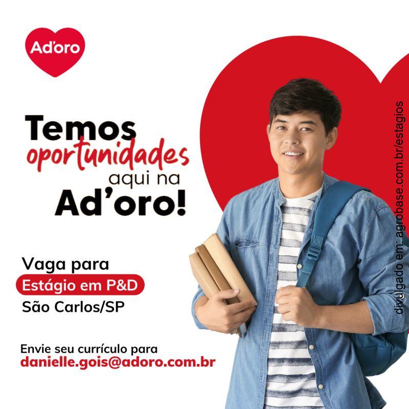 Estágio área de p&d – São Carlos/SP