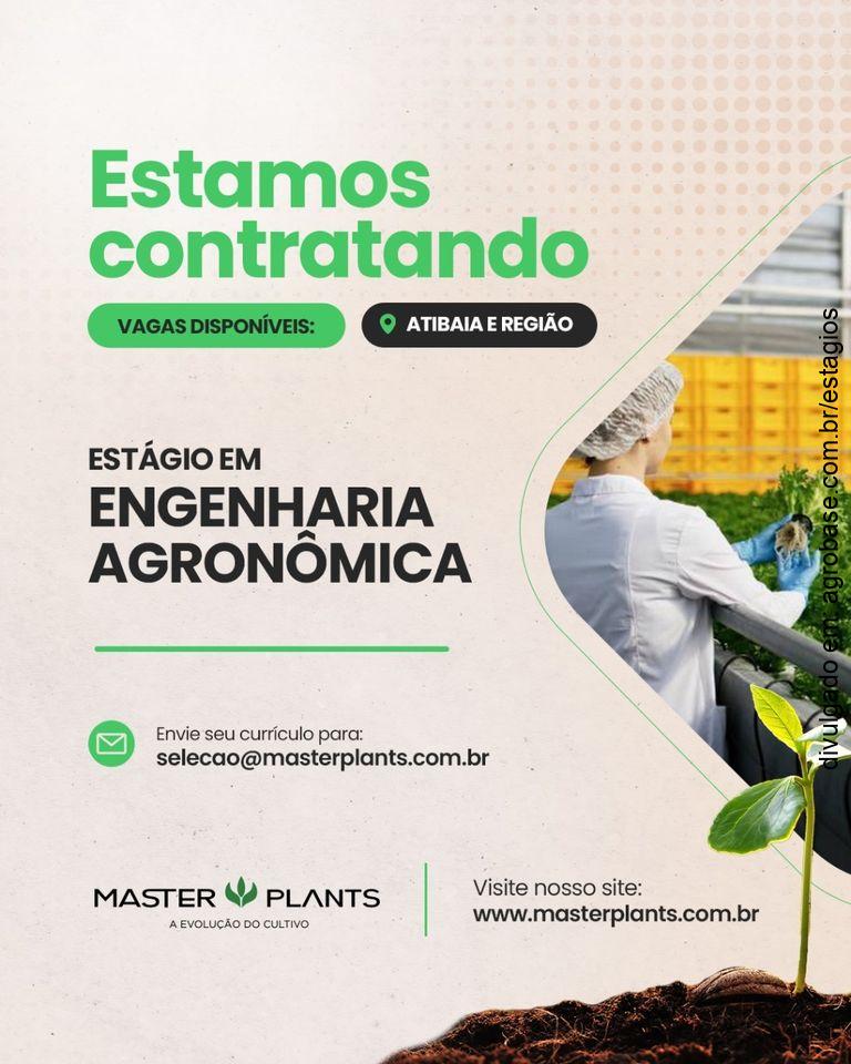 Estágio em engenharia agronômica – Atibaia/SP e região