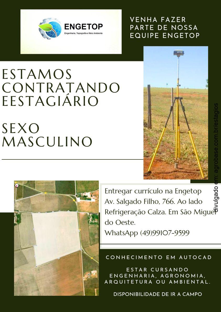 Estágio em campo (sexo masculino) – São Miguel do Oeste/SC