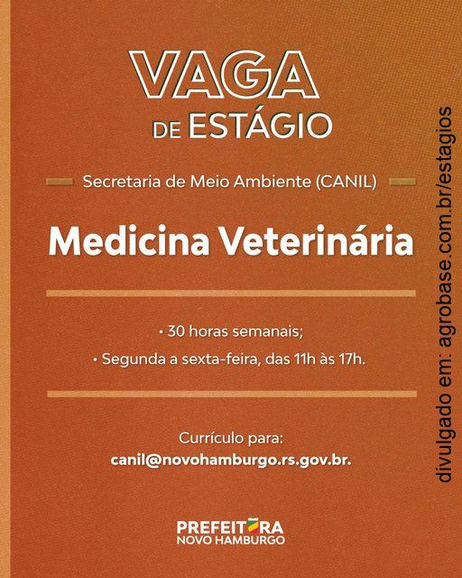 Estágio med. veterinária em canil – Novo Hamburgo/RS