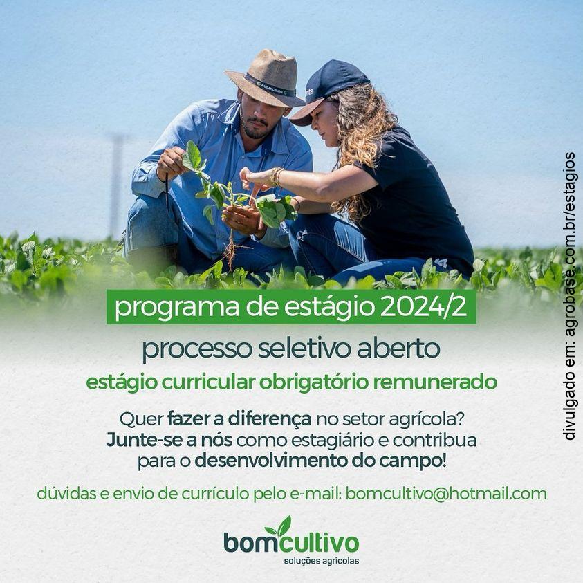 Estágio remunerado no setor agrícola – São José do Ouro/RS