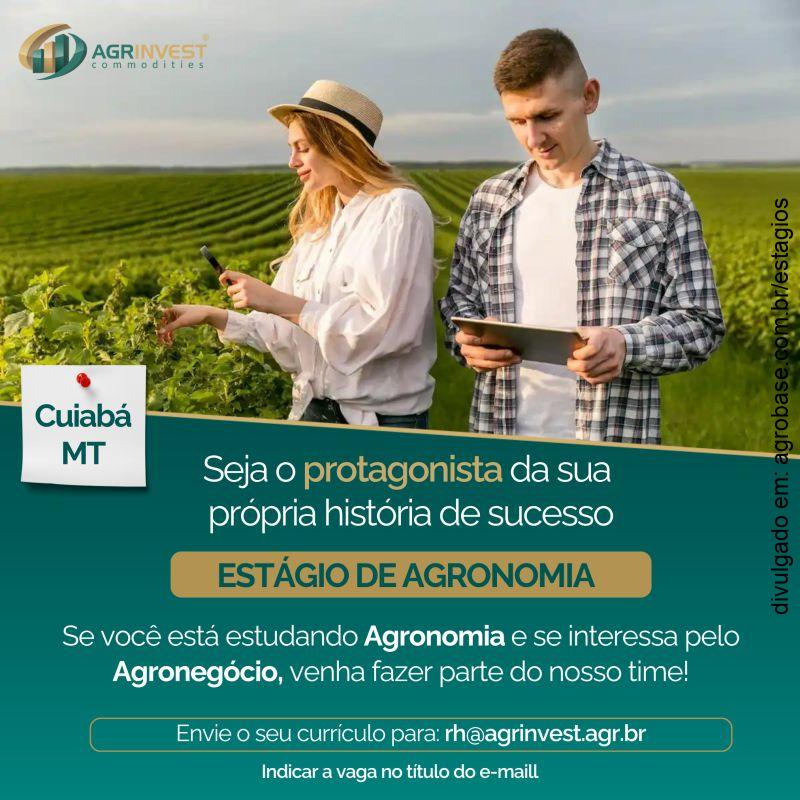 Estágio de agronomia – Cuiabá/MT