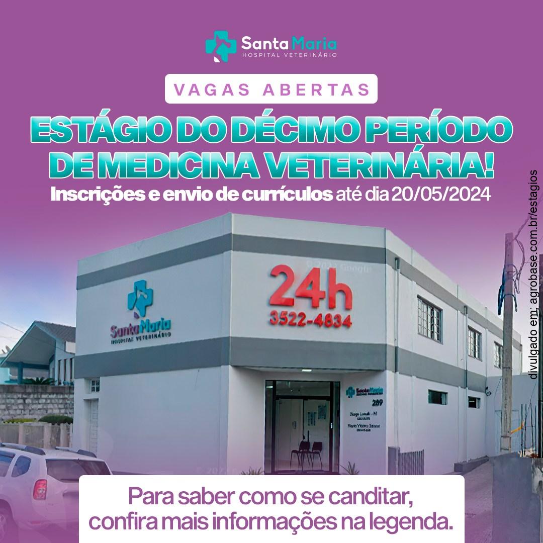 Estágio décimo período med. veterinária – União da Vitória/PR