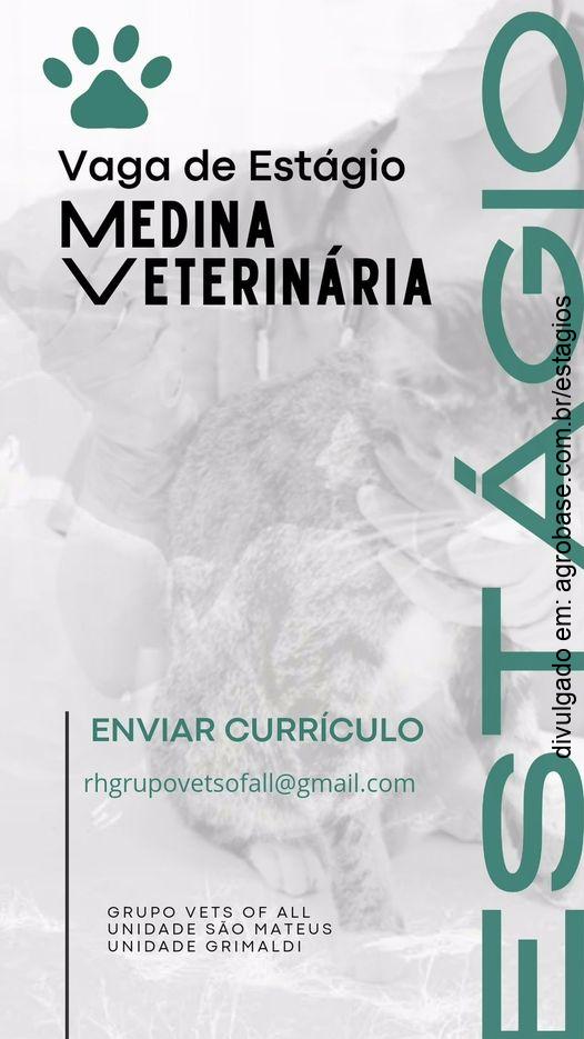 Estágio medicina veterinária