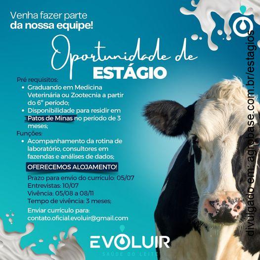 Estágiário(a) qualidade do leite – Patos de Minas/MG