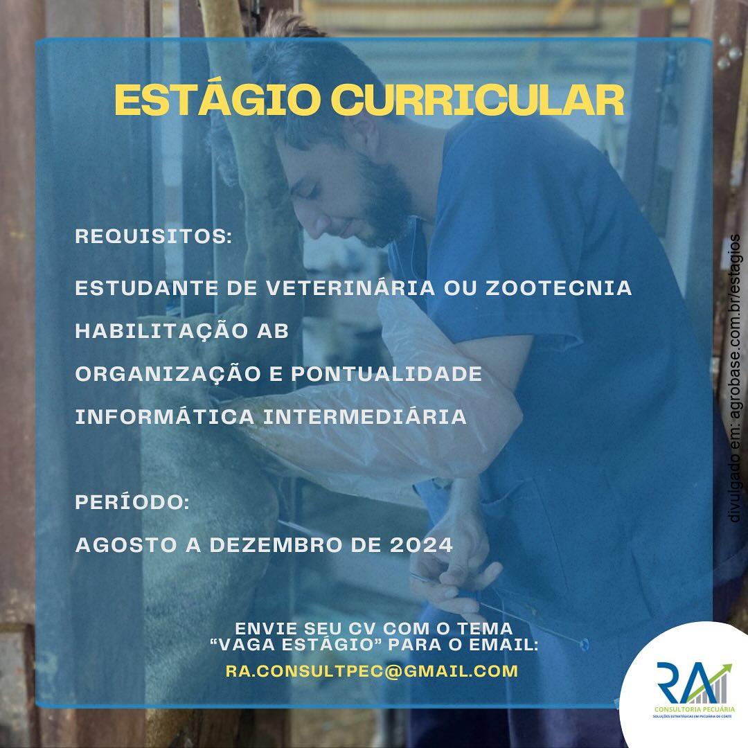 Estágio curricular vet e zootecnia (estação reprodutiva) – AC