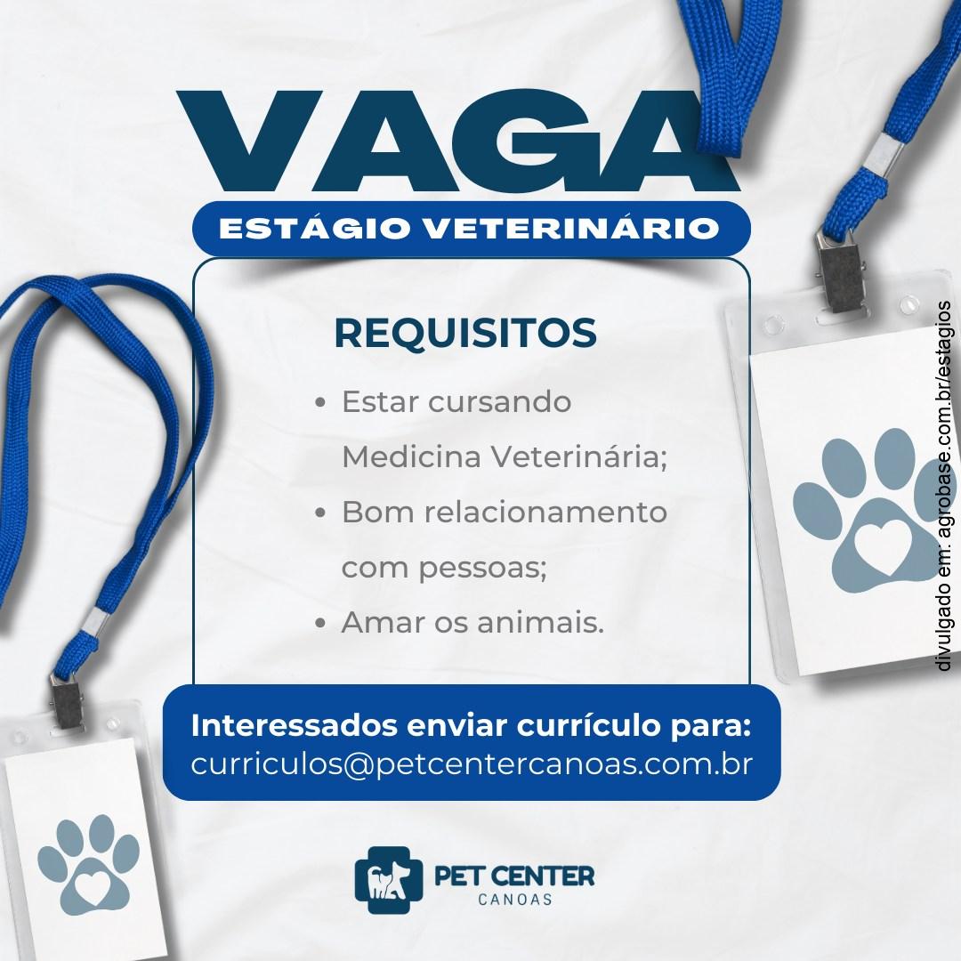 Estágio veterinário – Canoas/RS