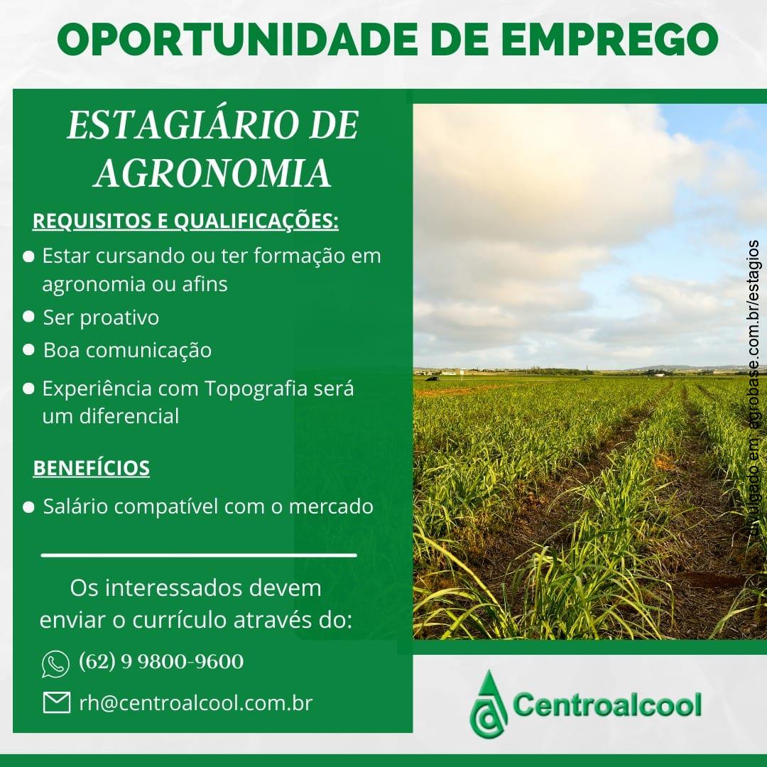 Estagiário de agronomia – Inhumas/GO