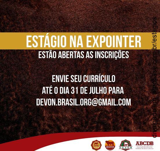 Estágio Devon Brasil na EXPOINTER 2024 – Esteio/RS