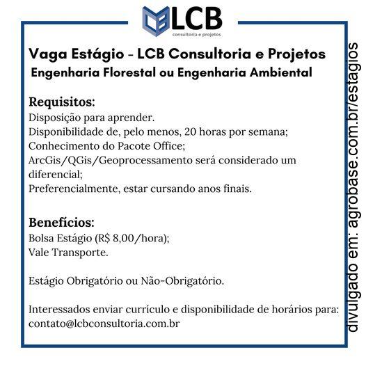 Estágio área de licenciamento ambiental – Curitiba/PR