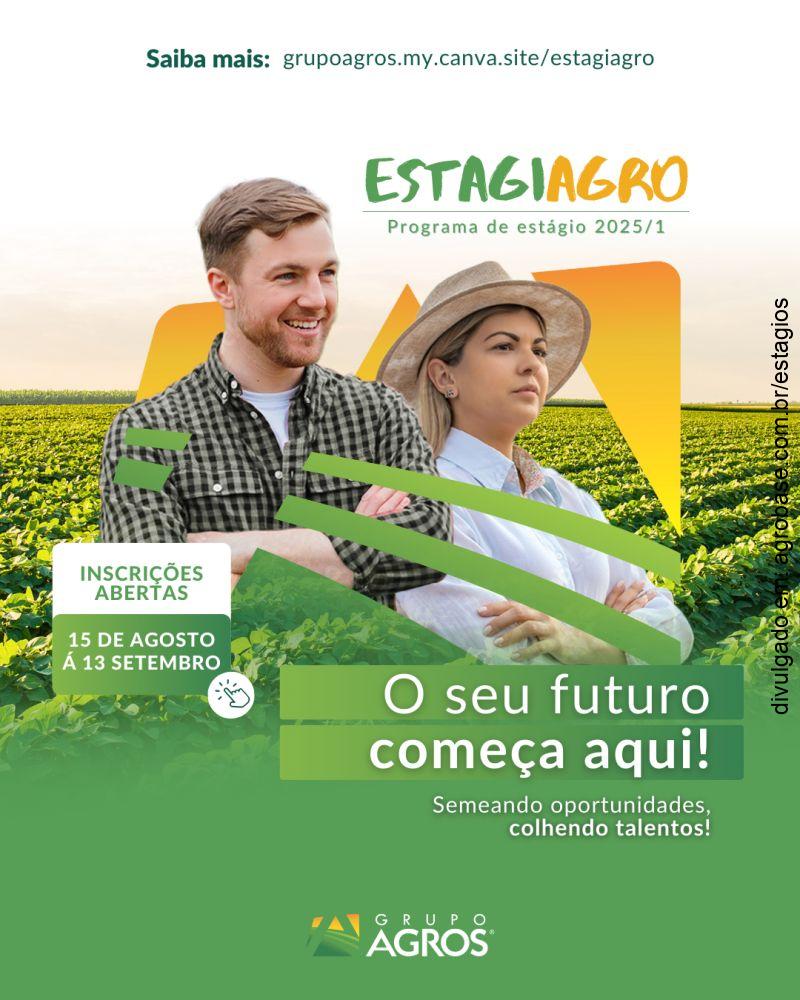 Programa de estágio estagiagro 2025/1 – RS