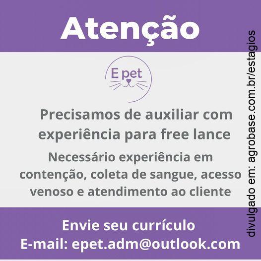 Estagiário(a) de veterinária – Rio de Janeiro/RJ