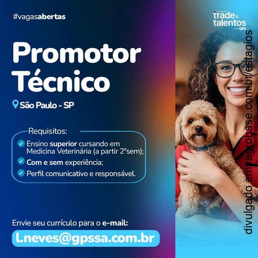 Promotor técnico estagiário – São Paulo/SP