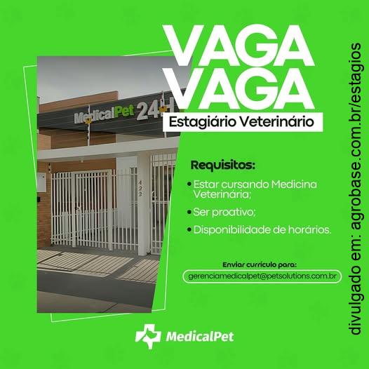 Estagiário veterinário – Paranaguá/PR