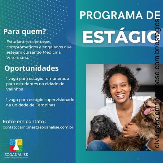 Programa de estágio em patologia clínica – Valinhos e Campinas/SP