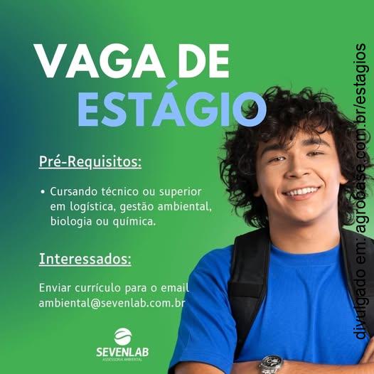 Estagiário de logística (laboratório ambiental) – Americana/SP