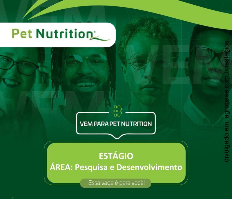 Estágio em pesquisa e desenvolvimento – Pirassununga/SP