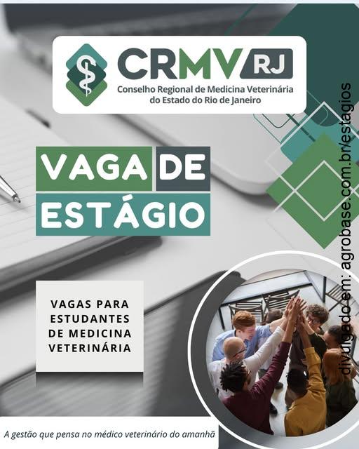 Estágio remunerado CRMV-RJ