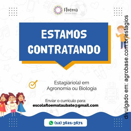 Estagiário(a) em agronomia ou biologia – Taubaté/SP