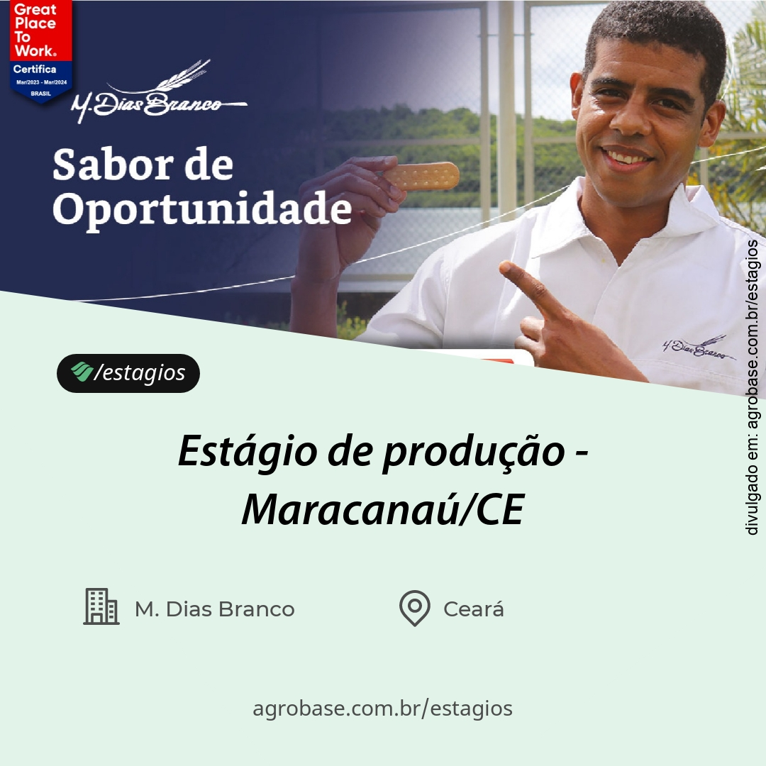 Estágio de produção – Maracanaú/CE