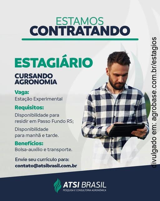 Estágio em agronomia (estação experimental) – Passo Fundo/RS