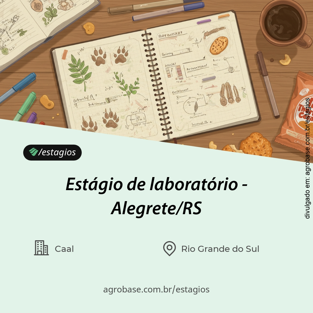 Estágio de laboratório – Alegrete/RS