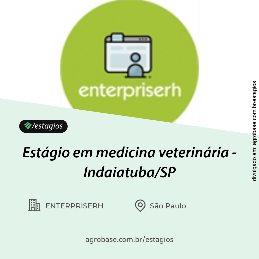 Estágio em medicina veterinária – Indaiatuba/SP