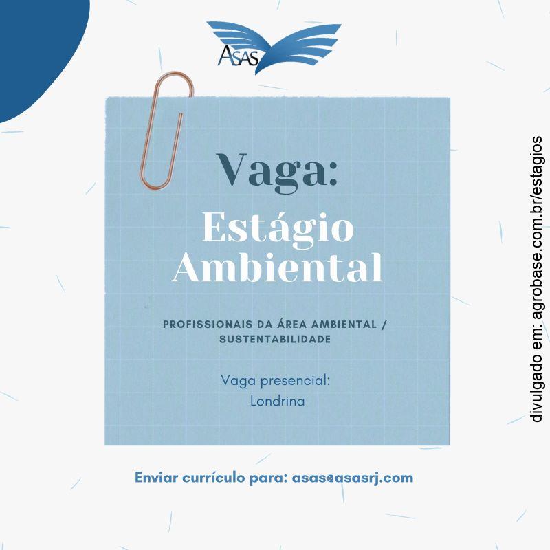 Estágio em gestão de resíduos – Londrina/PR