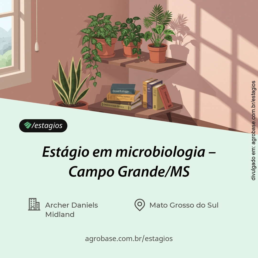 Estágio em microbiologia – Campo Grande/MS
