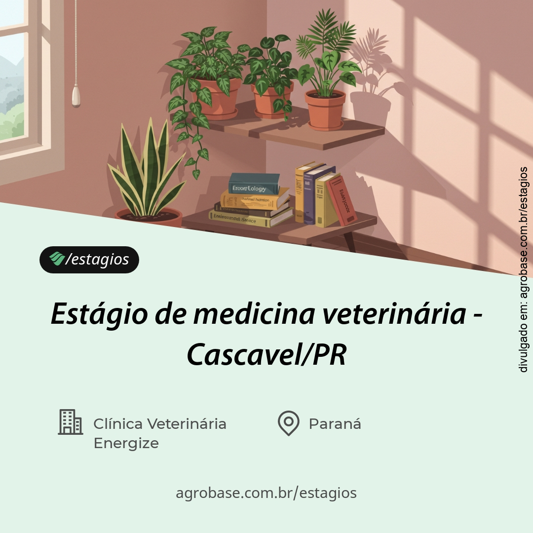 Estágio de medicina veterinária – Cascavel/PR
