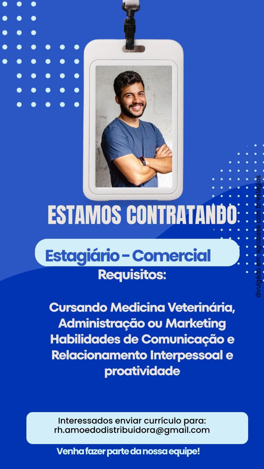 Estágio área comercial – Salvador/BA
