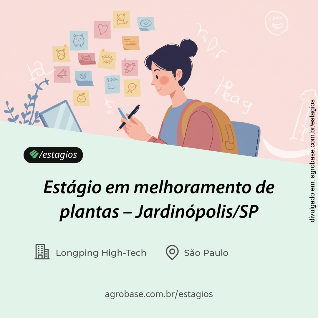 Estágio em melhoramento de plantas – Jardinópolis/SP