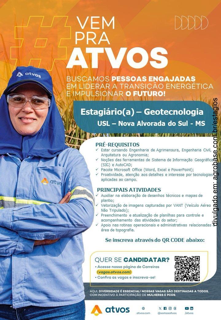 Estágio em geotecnologia – Nova Alvorada do Sul/MS