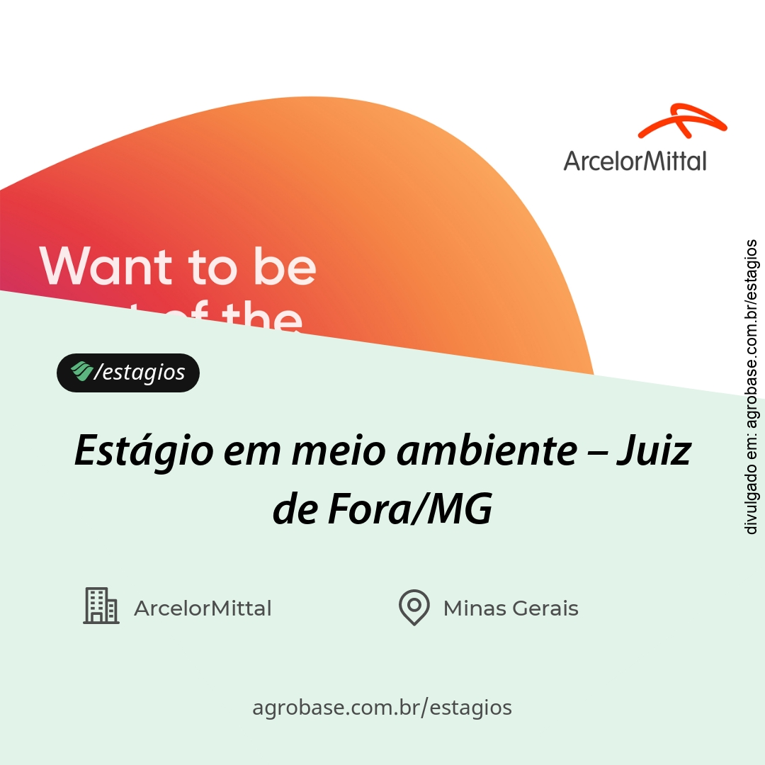 Estágio em meio ambiente – Juiz de Fora/MG