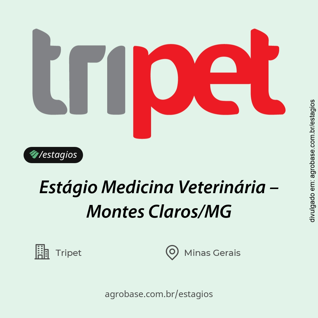 Estágio medicina veterinária – Montes Claros/MG