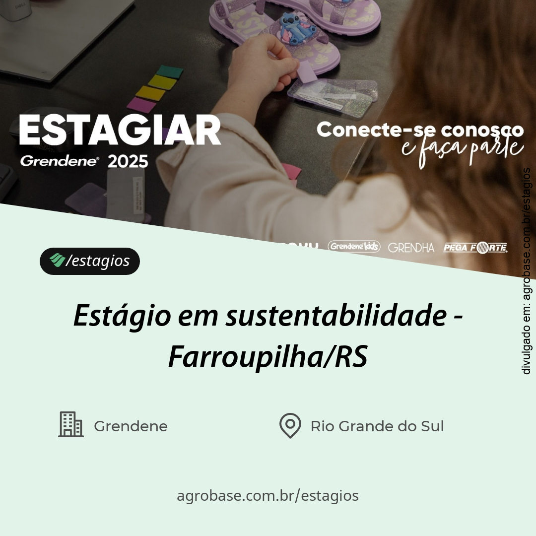 Estágio em sustentabilidade – Farroupilha/RS