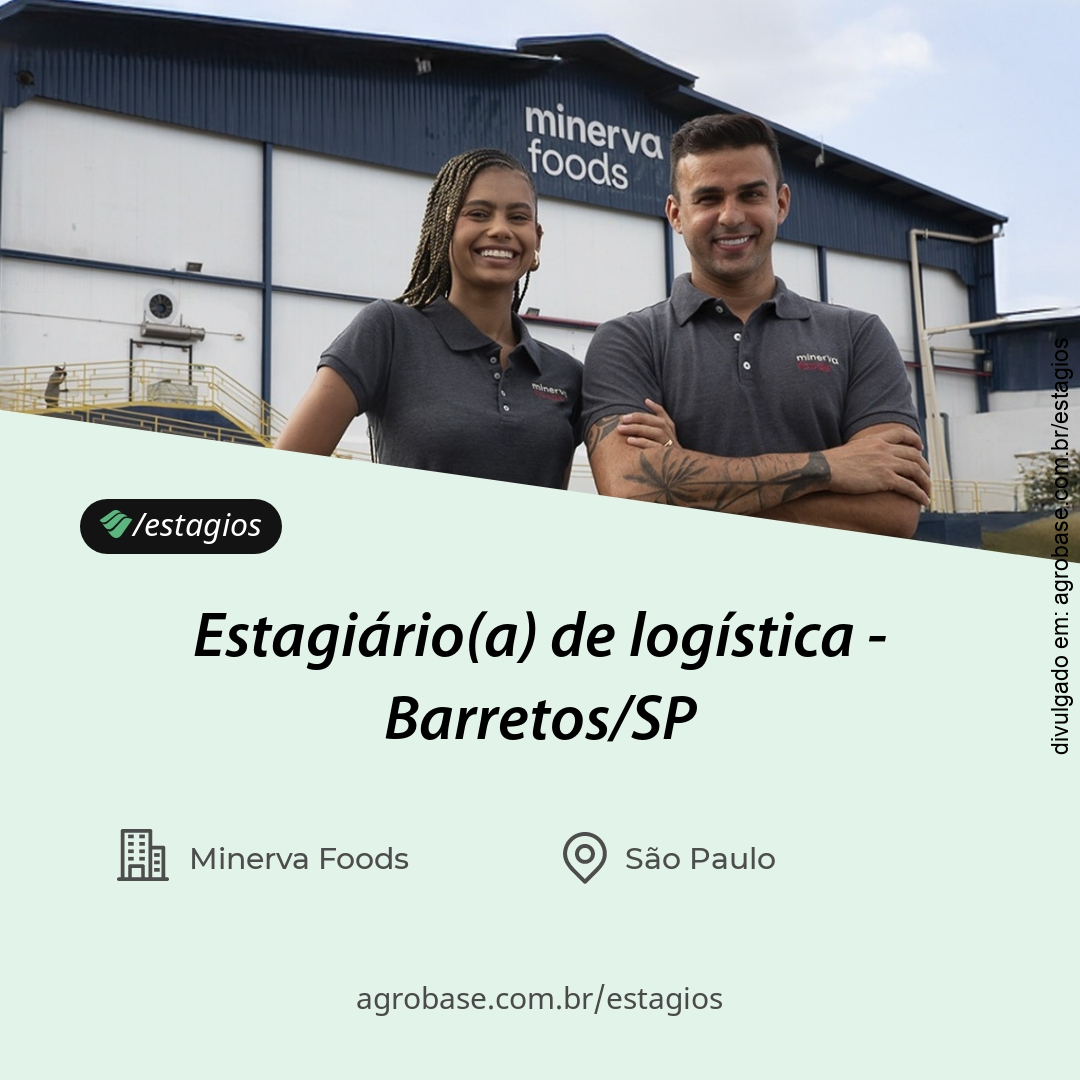 Estagiário(a) de logística – Barretos/SP