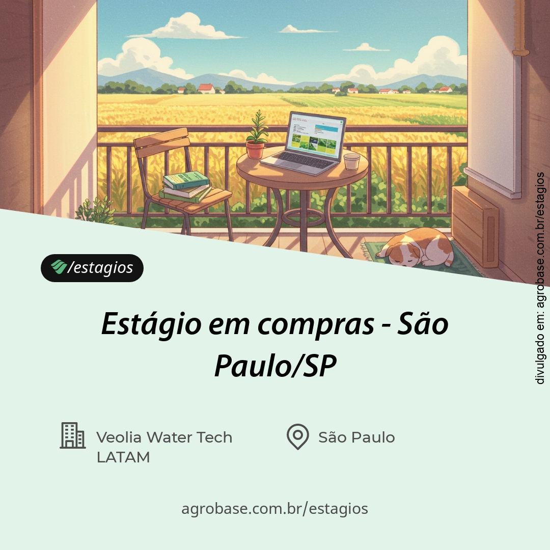 Estágio em compras – São Paulo/SP
