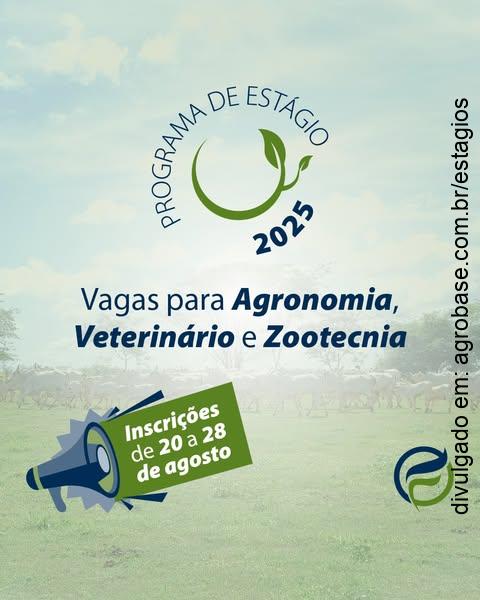 Programa de estágio Fabiani Agro 2025 – São Paulo/SP