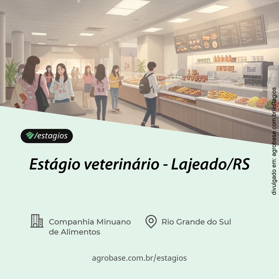 Estágio veterinário – Lajeado/RS