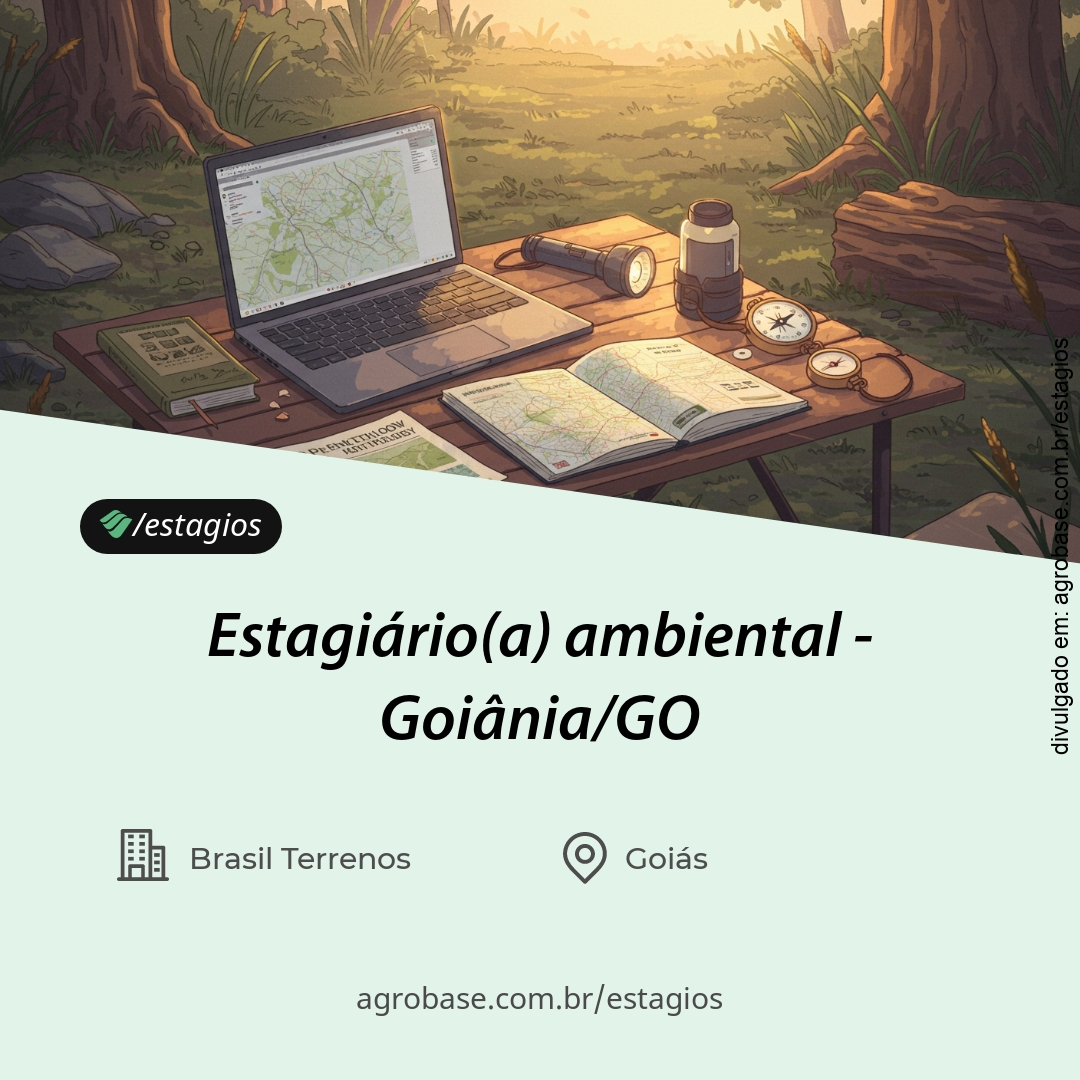 Estagiário(a) ambiental – Goiânia/GO