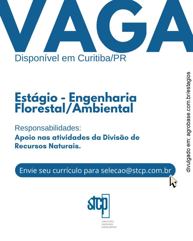 Estágio em eng. florestal e ambiental – Curitiba/PR