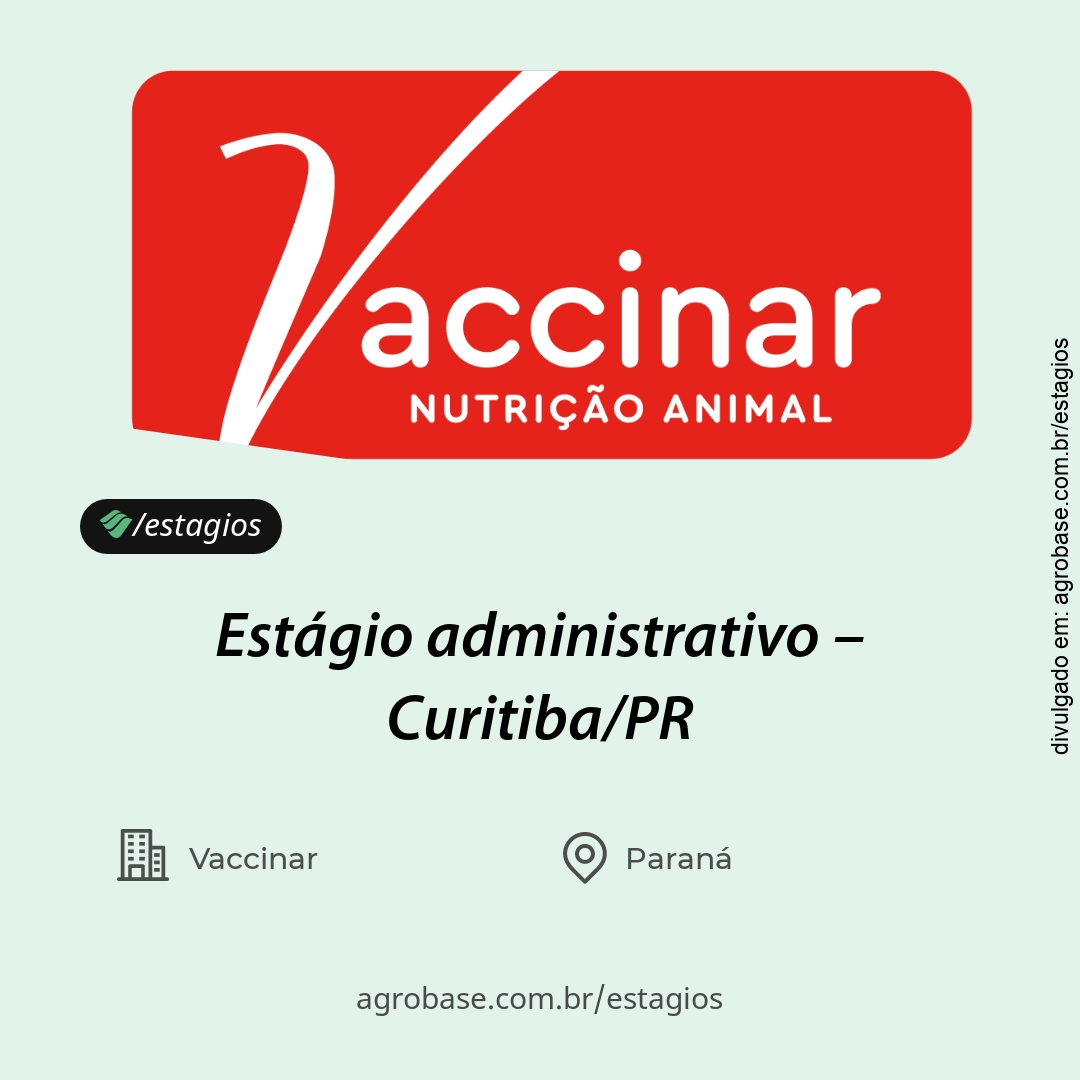 Estágio administrativo – Curitiba/PR