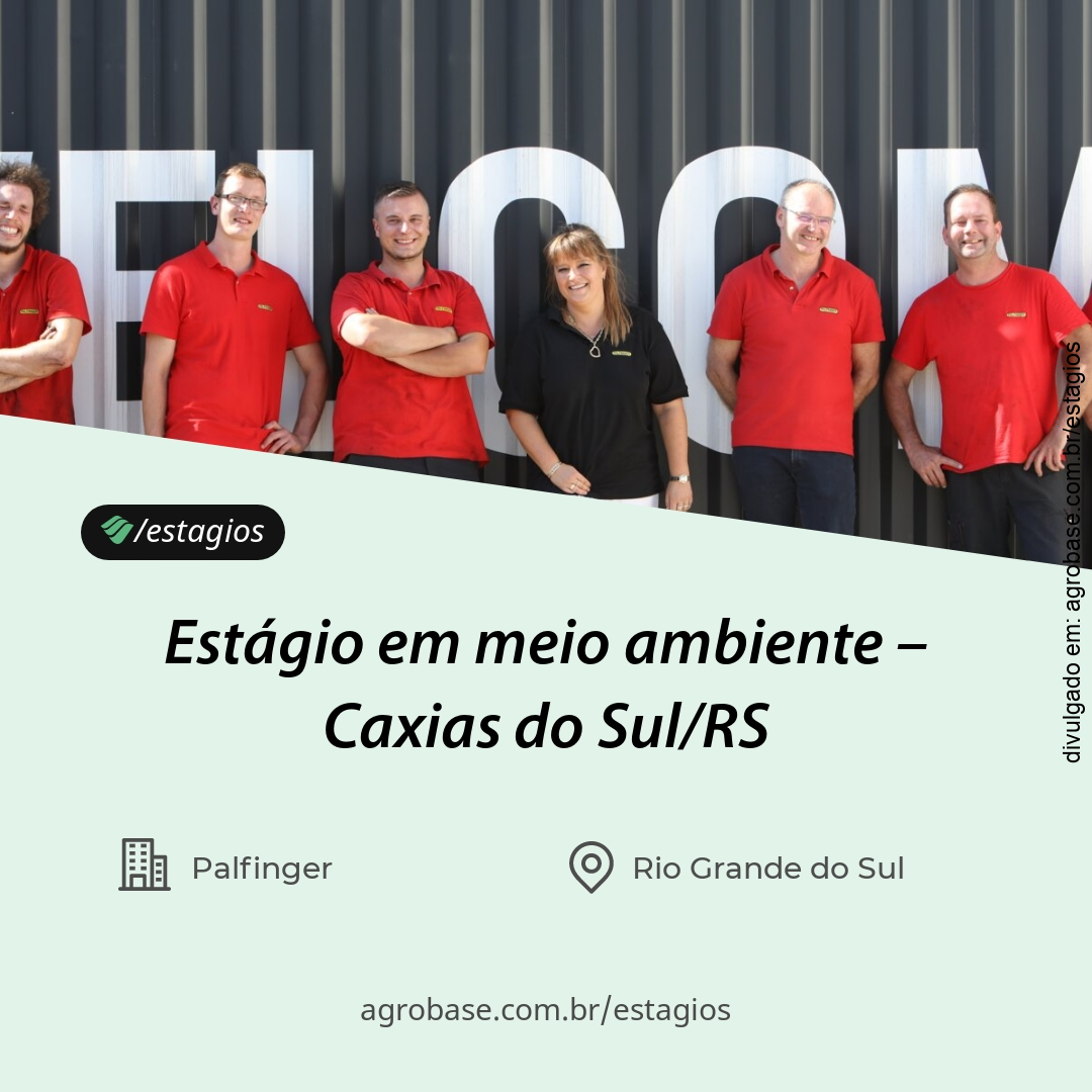 Estágio em meio ambiente – Caxias do Sul/RS